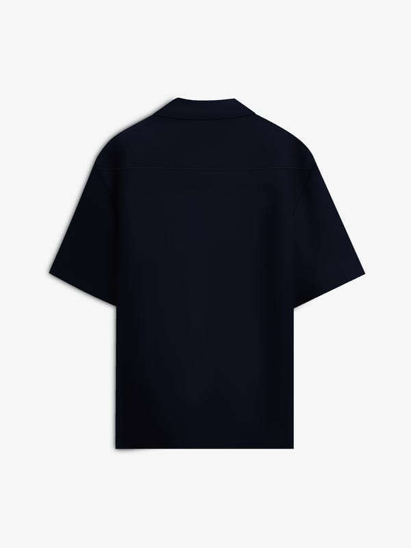 Deadbear — Bowling Shirt Deep Blue