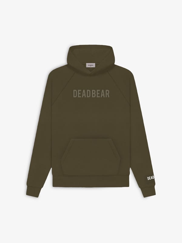 Deadbear — Basic Olive Hoodie