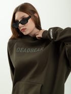 Basic Olive Hoodie view 3