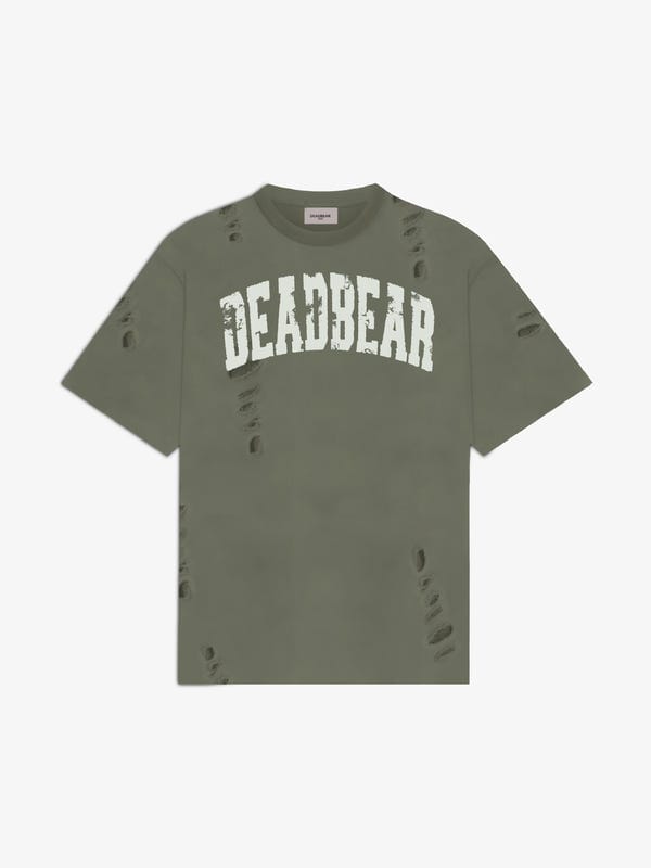 Deadbear — Distressed Olive Tee