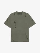 Distressed Olive Tee view 2