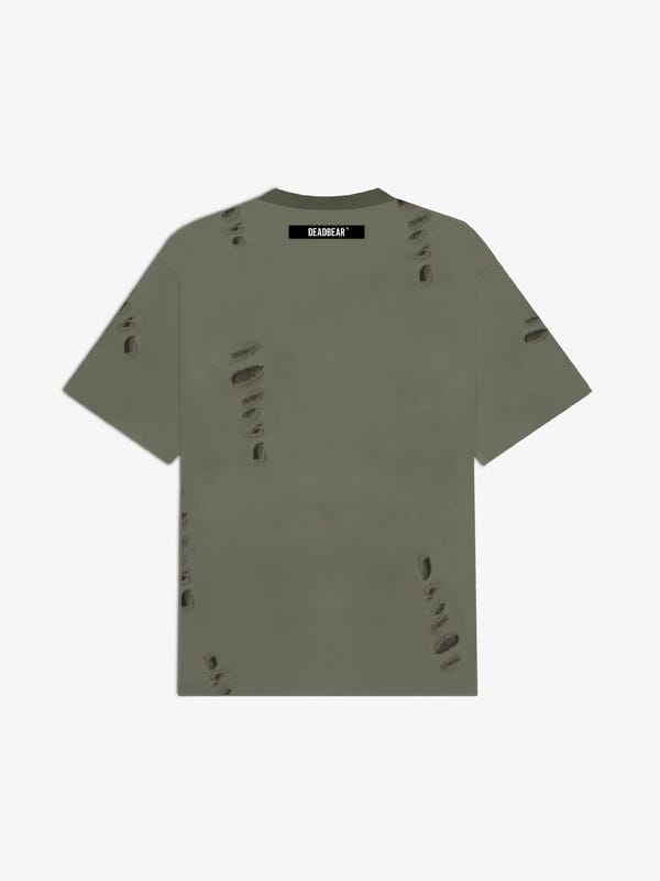 Deadbear — Distressed Olive Tee