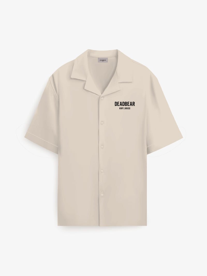 Bowling Shirt Stone Grey