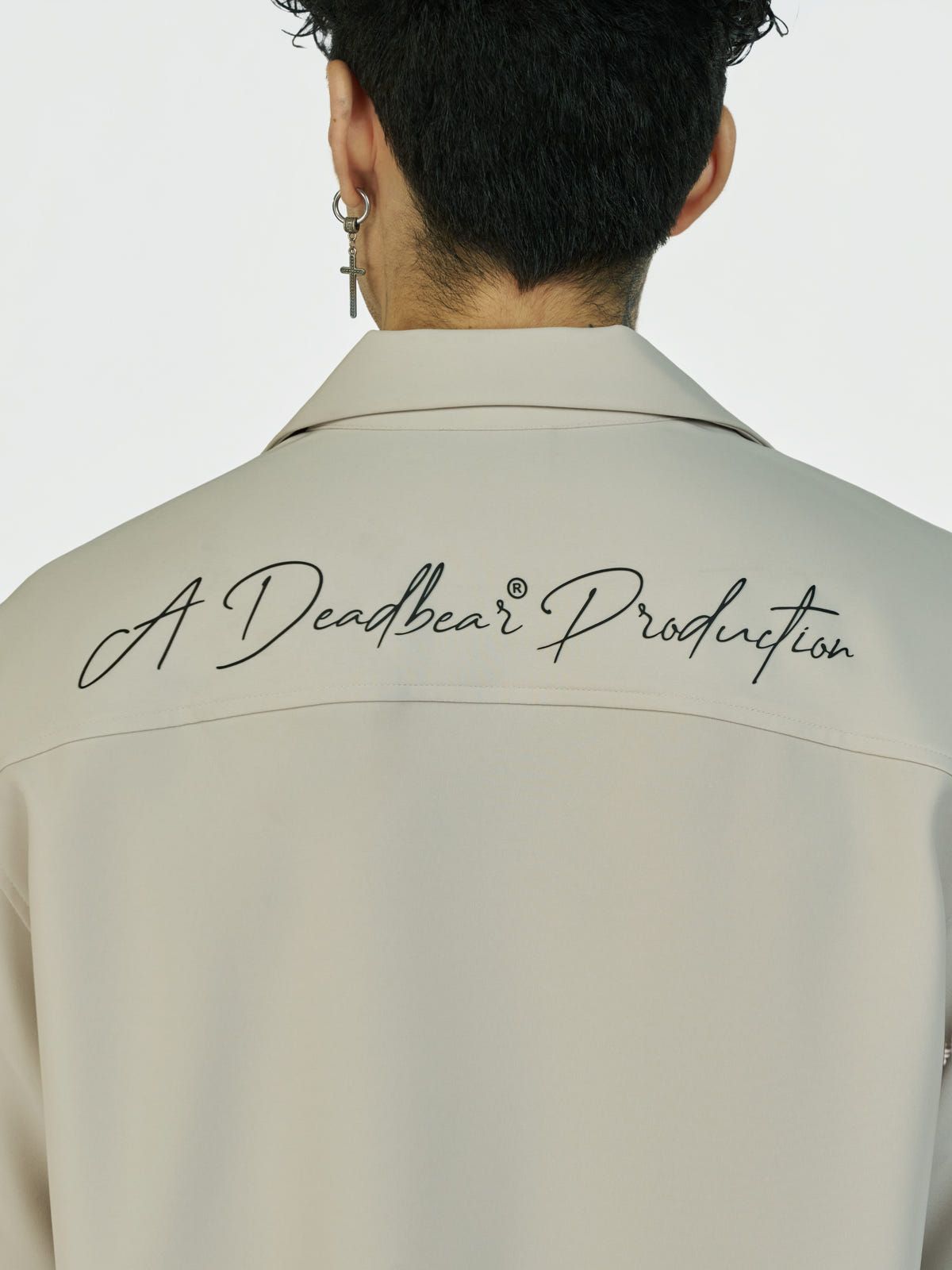 Bowling Shirt Stone Grey - image 4