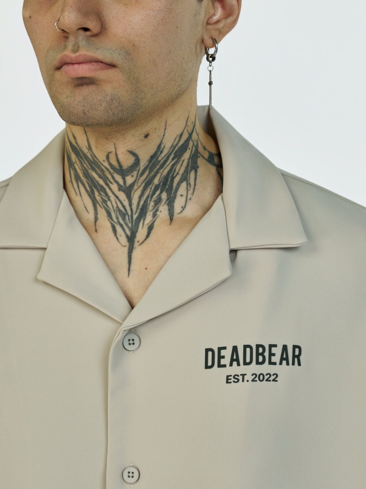 Bowling Shirt Stone Grey - image 6