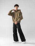 Basic Khakhi Hoodie view 5