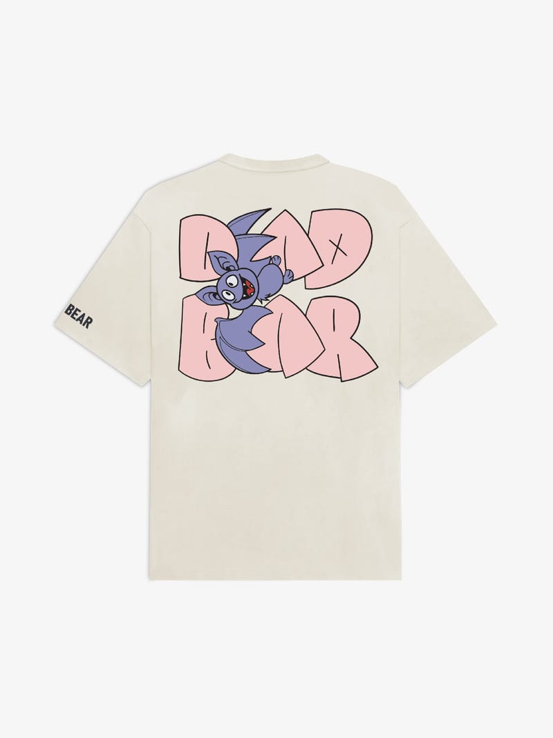 The Bat Tee Cream White