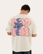 The Bat Tee Cream White view 3