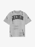 Distressed Washed Grey Tee view 1