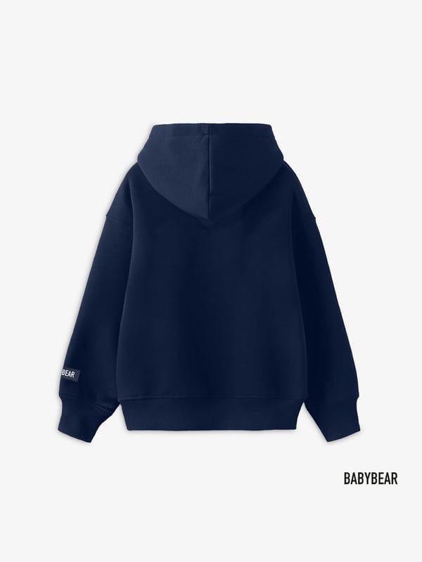 Deadbear — Babybear Navy Blue Hoodie - for kids