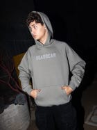 Basic Cloud Grey Hoodie view 3