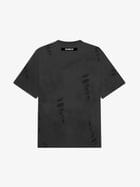Distressed Washed Black Tee view 2
