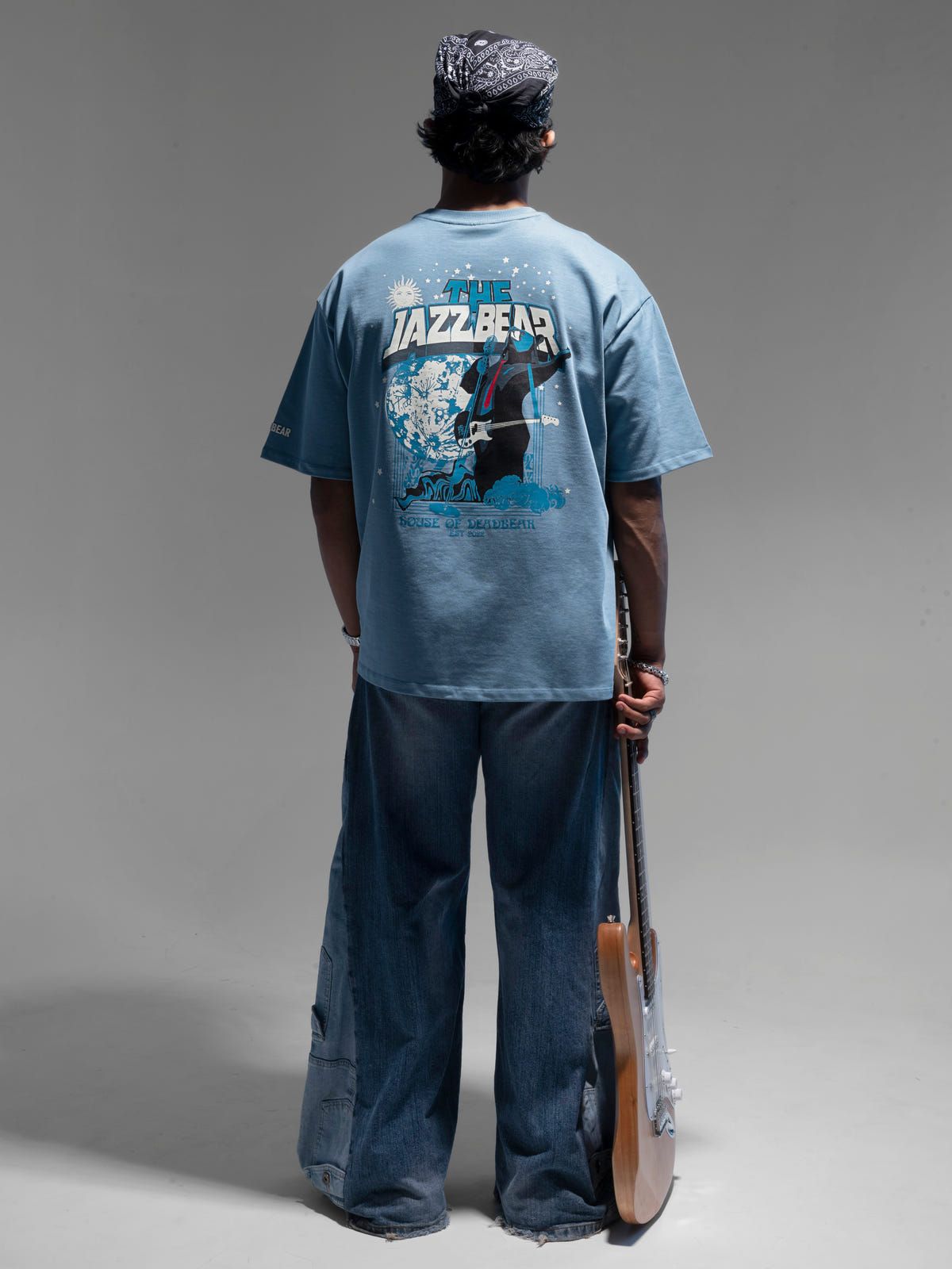 The Jazzbear Tee Blue - image 3