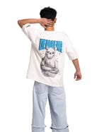 Cream White Demon Tee view 4
