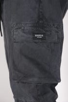 Washed Grey Cargo Pants view 4