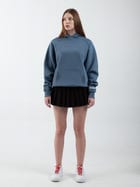 Basic Slate Blue Hoodie view 5