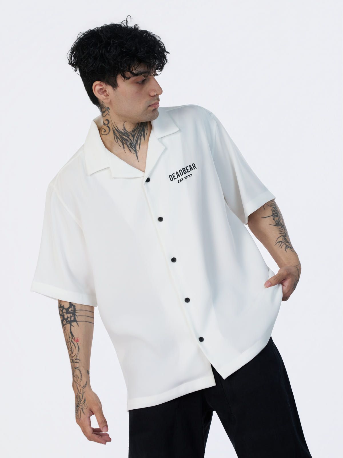 Bowling Shirt White - image 11