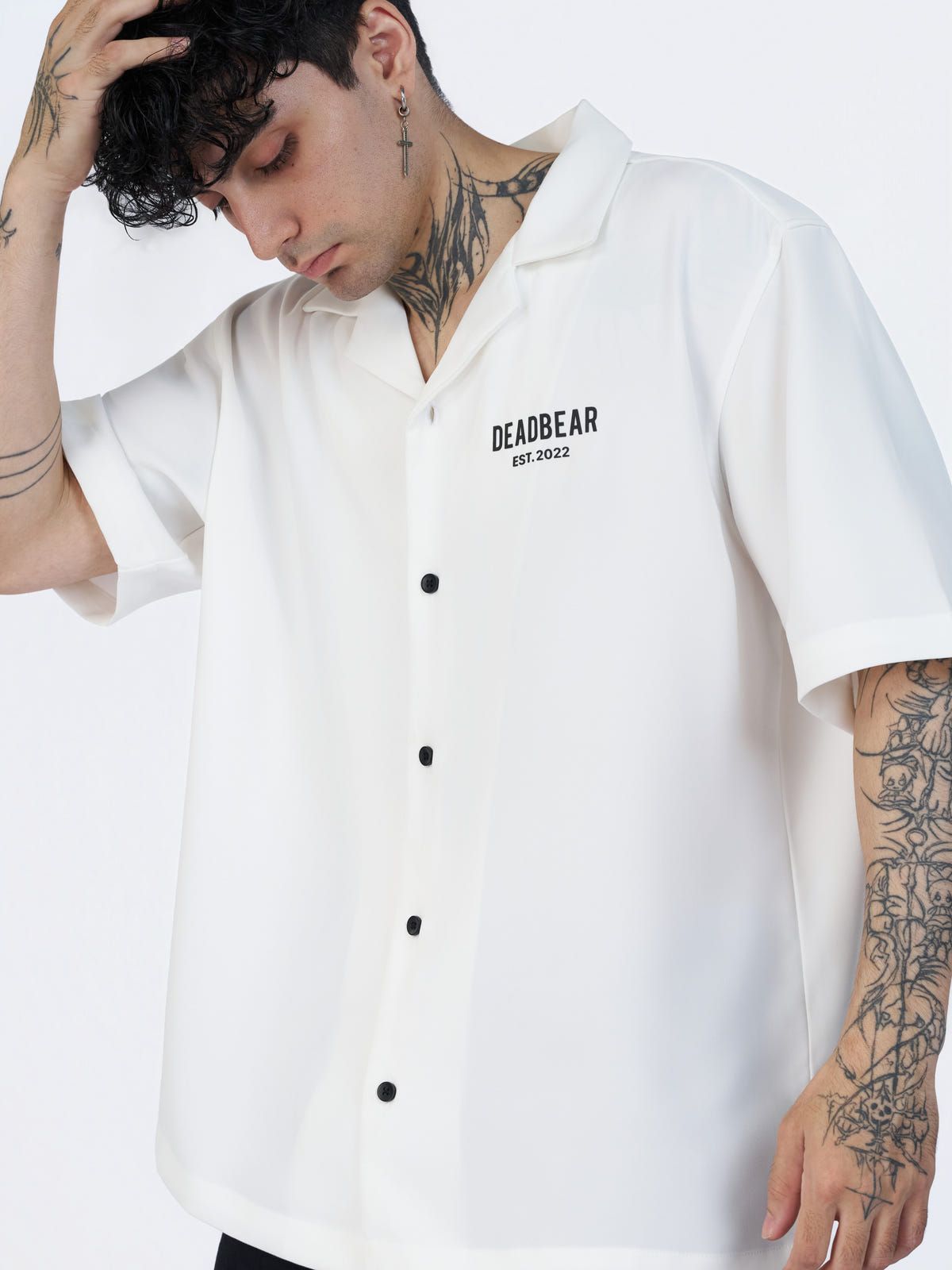Bowling Shirt White - image 9