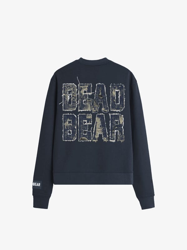 Deadbear — Fake Denim Sweatshirt Navy