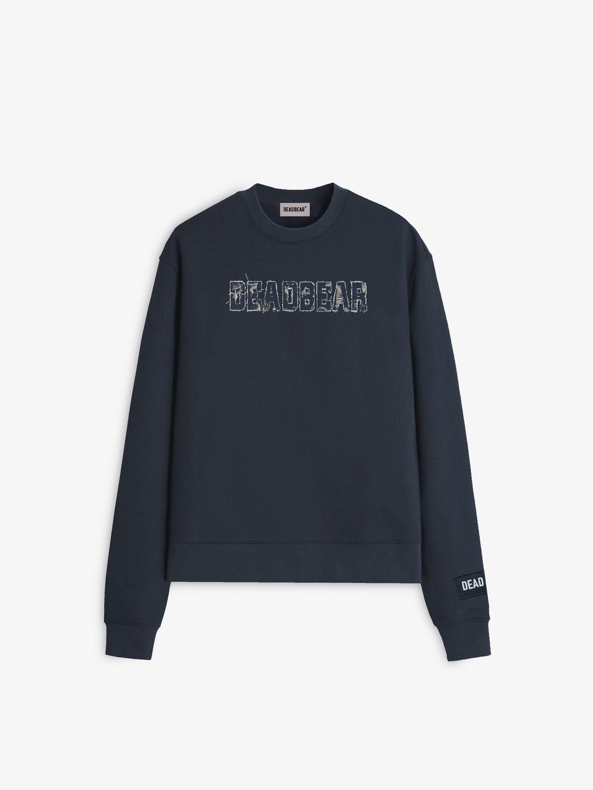 Fake Denim Sweatshirt Navy - image 2