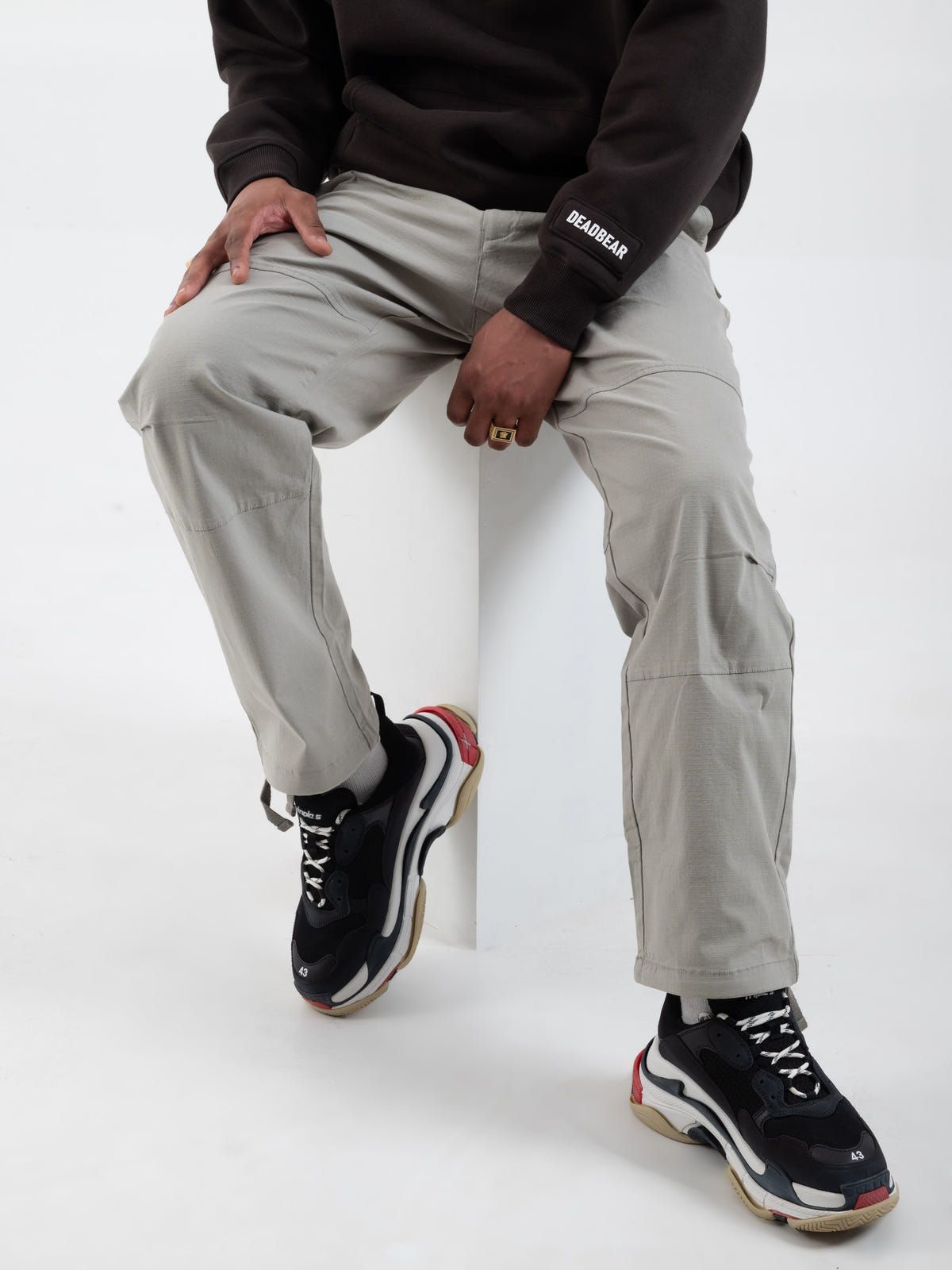 Ripstop Pants Lt. Grey - image 2
