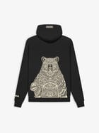 Mandala Hoodie Black view 1