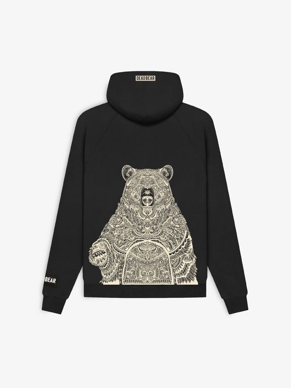 Deadbear — Mandala Hoodie Black