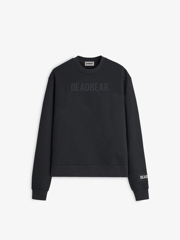 Deadbear — Basic Sweatshirt Black