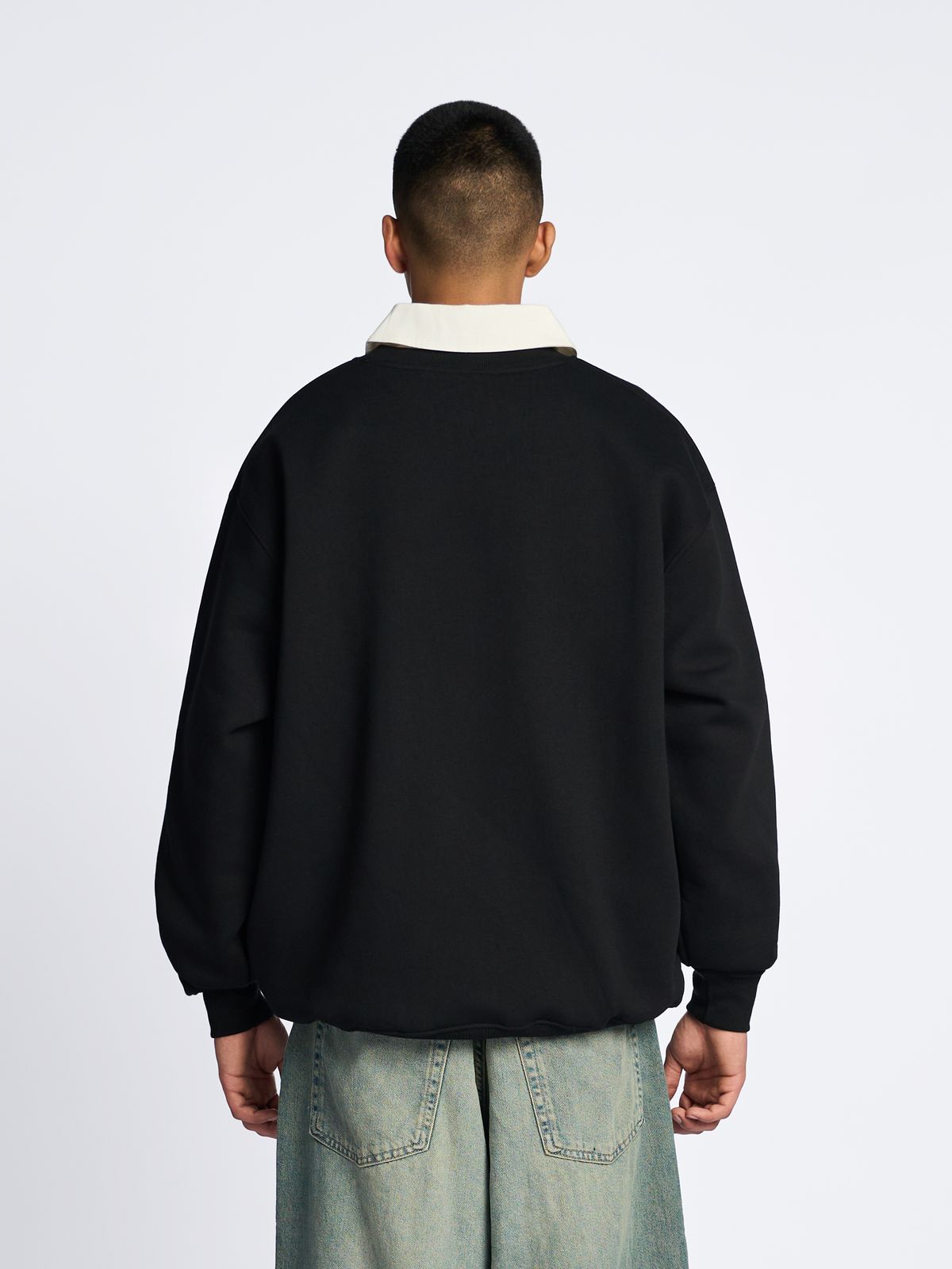 Basic Sweatshirt Black - image 7