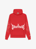 Flames Hoodie Red view 1
