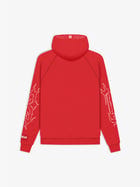 Flames Hoodie Red view 2