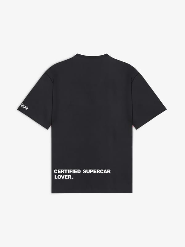 Deadbear — SUPERCAR LOVER TEE BLACK