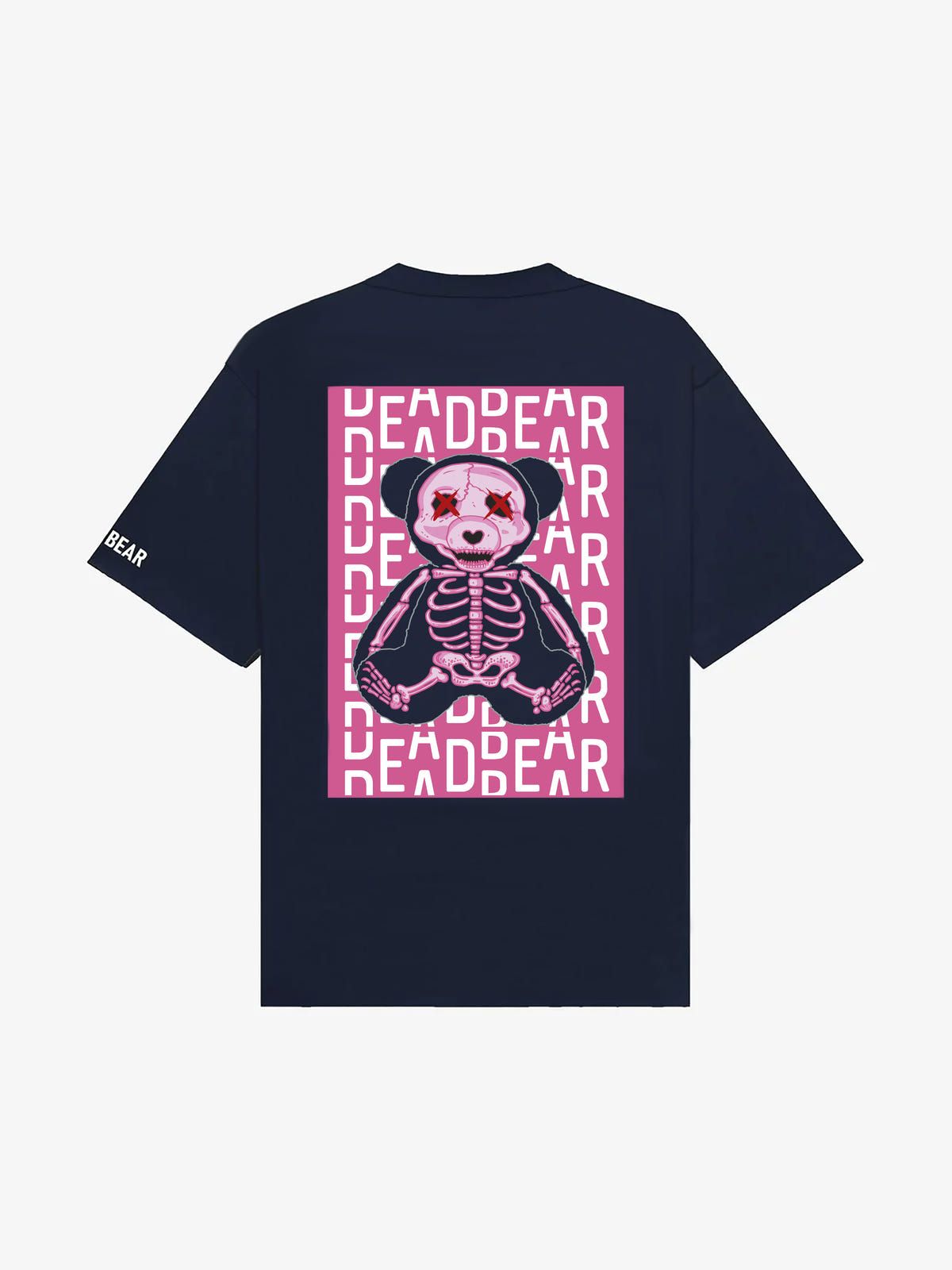 Skeleton Tee Navy - image 1