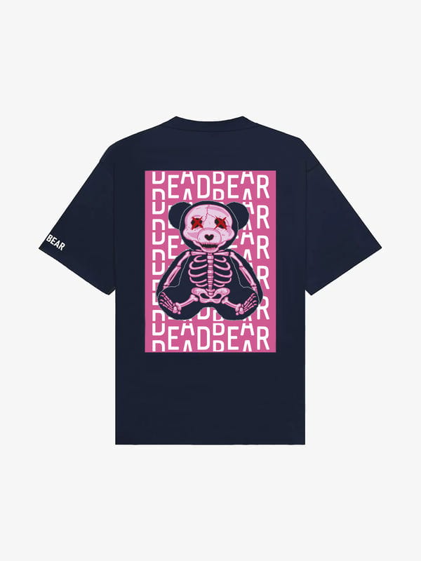 Deadbear — Skeleton Tee Navy