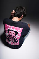 Skeleton Tee Navy view 4