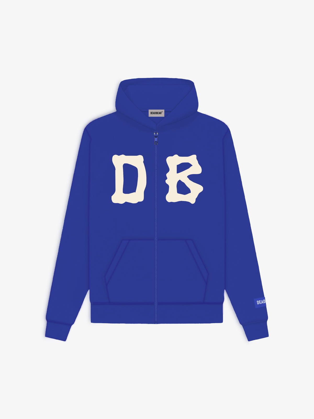 Bone Zipper Royal Blue - image 1