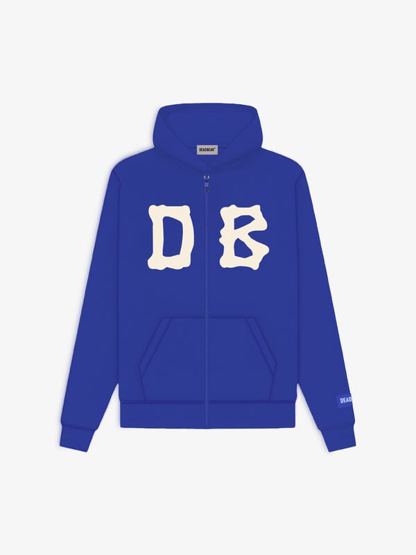 Deadbear — Bone Zipper Royal Blue
