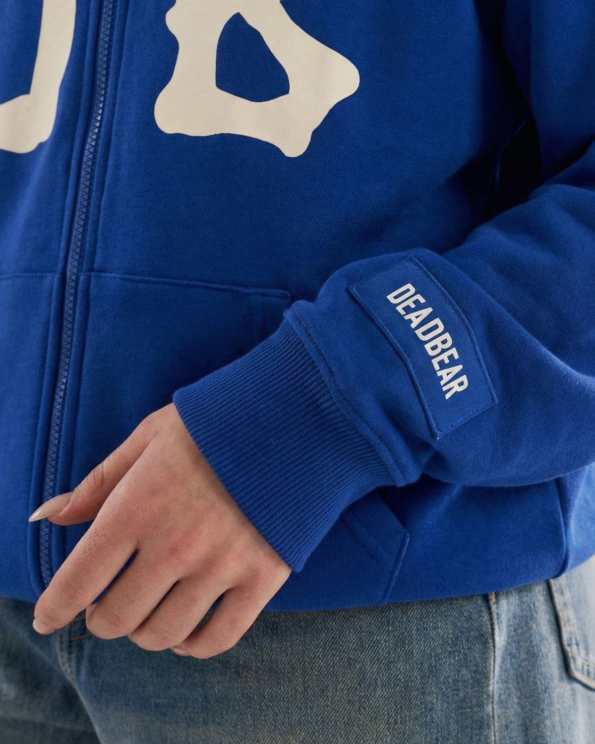 Bone Zipper Royal Blue - image 6