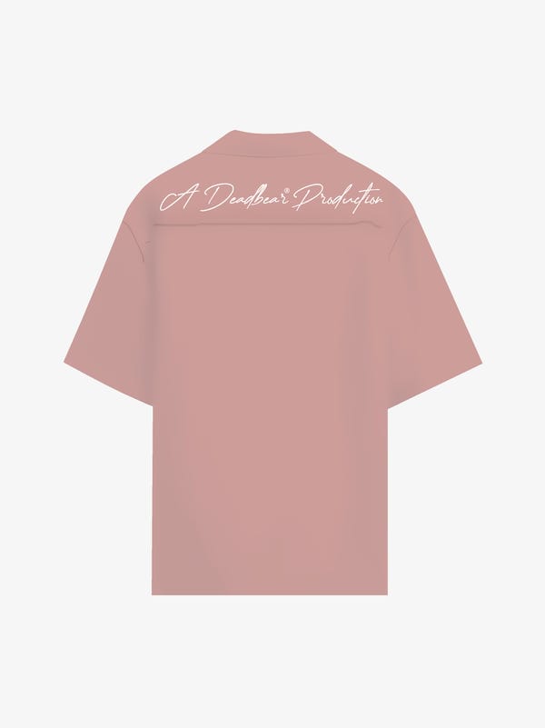 Deadbear — Bowling Shirt Pink