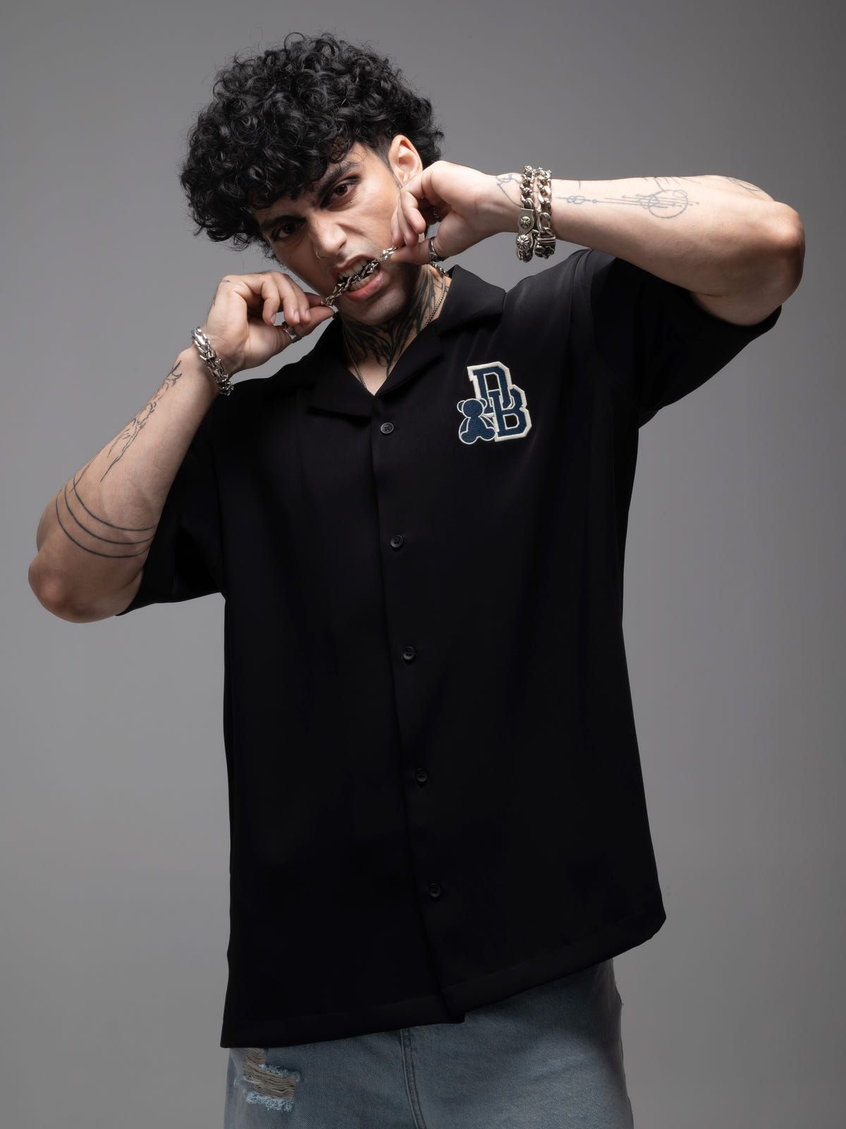 Bowling Shirt Black - image 4