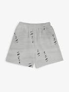 Distressed Washed Grey Shorts view 2
