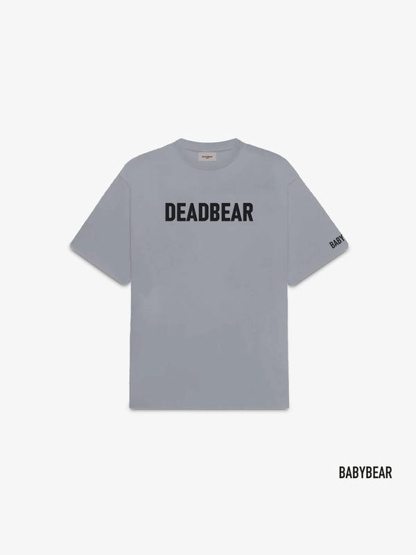 Deadbear — Babybear Cement Grey Tee