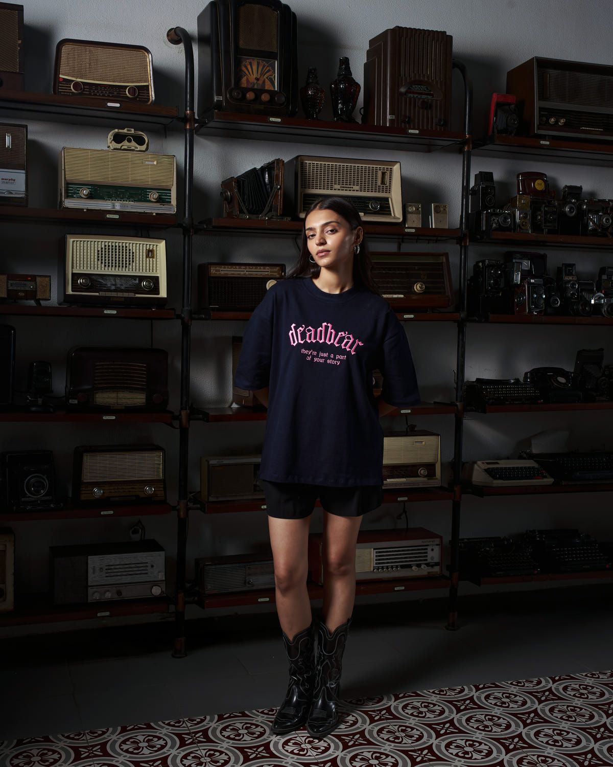 Phases Tee Navy - image 3