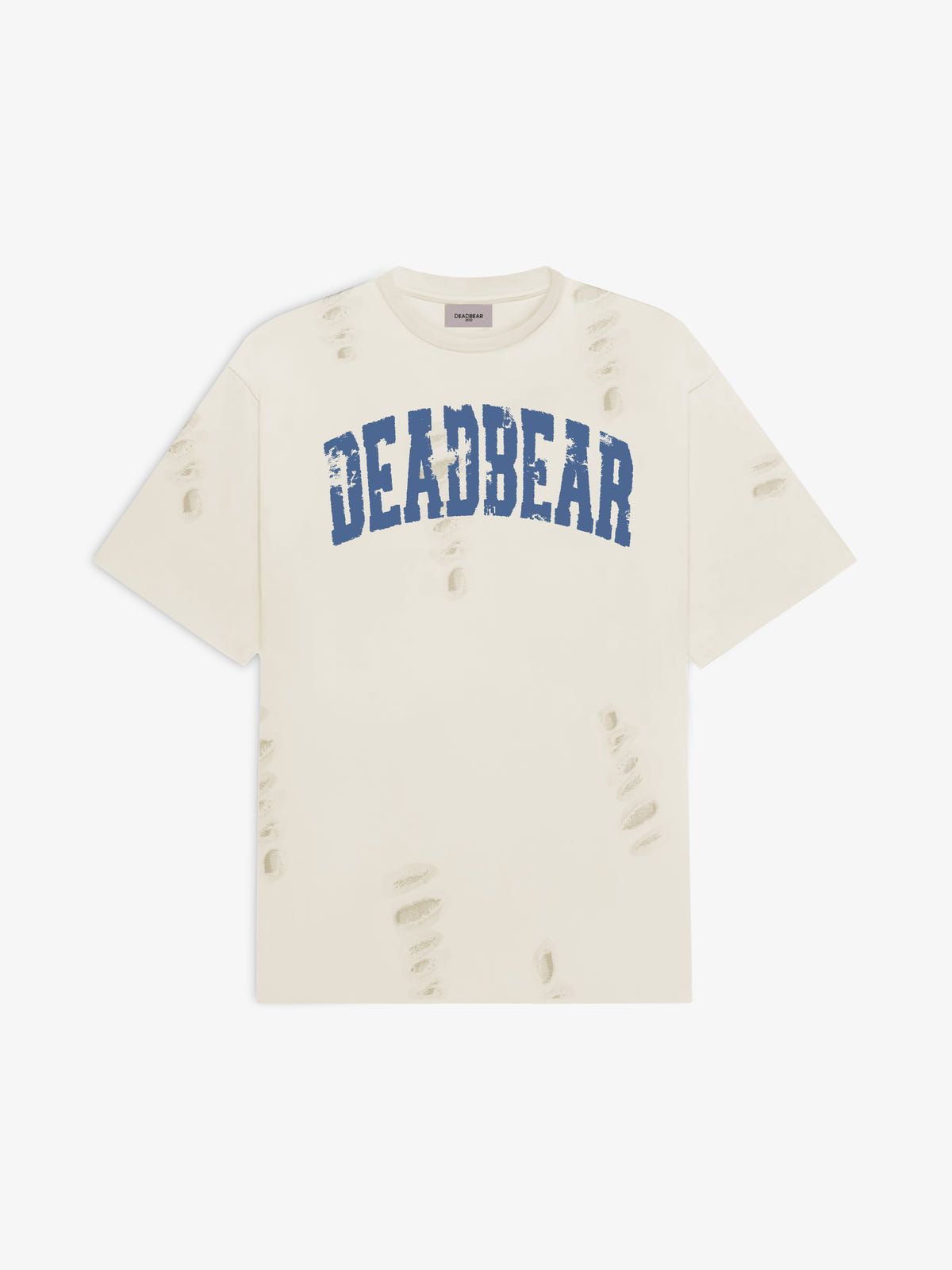 Distressed Cream White Tee 2.0 - image 1