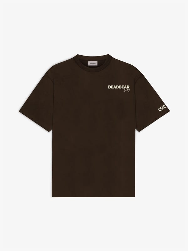 Deadbear — Closure Tee Brown