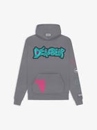 Grey Graphic Hoodie view 1