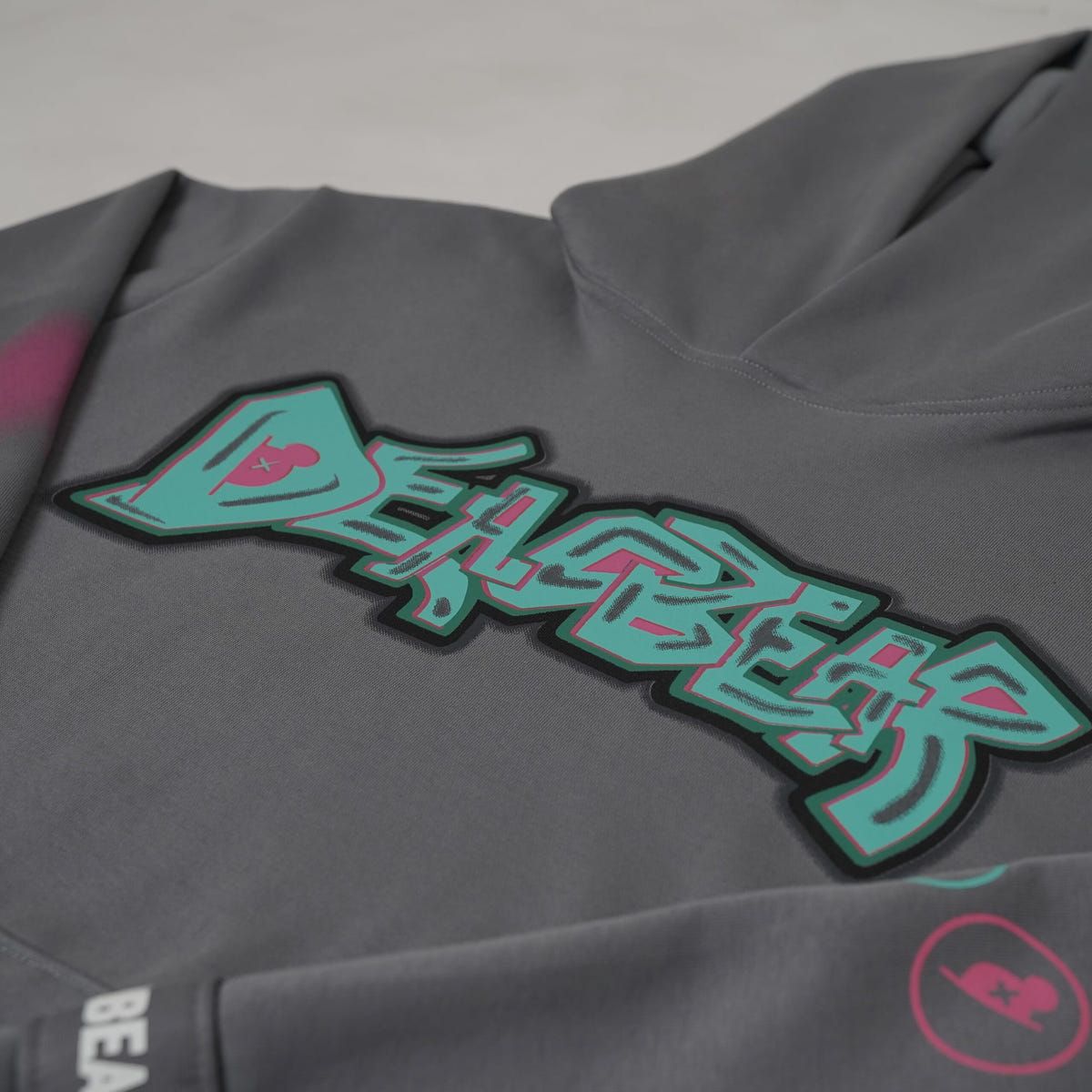 Grey Graphic Hoodie - image 3