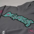 Grey Graphic Hoodie view 3