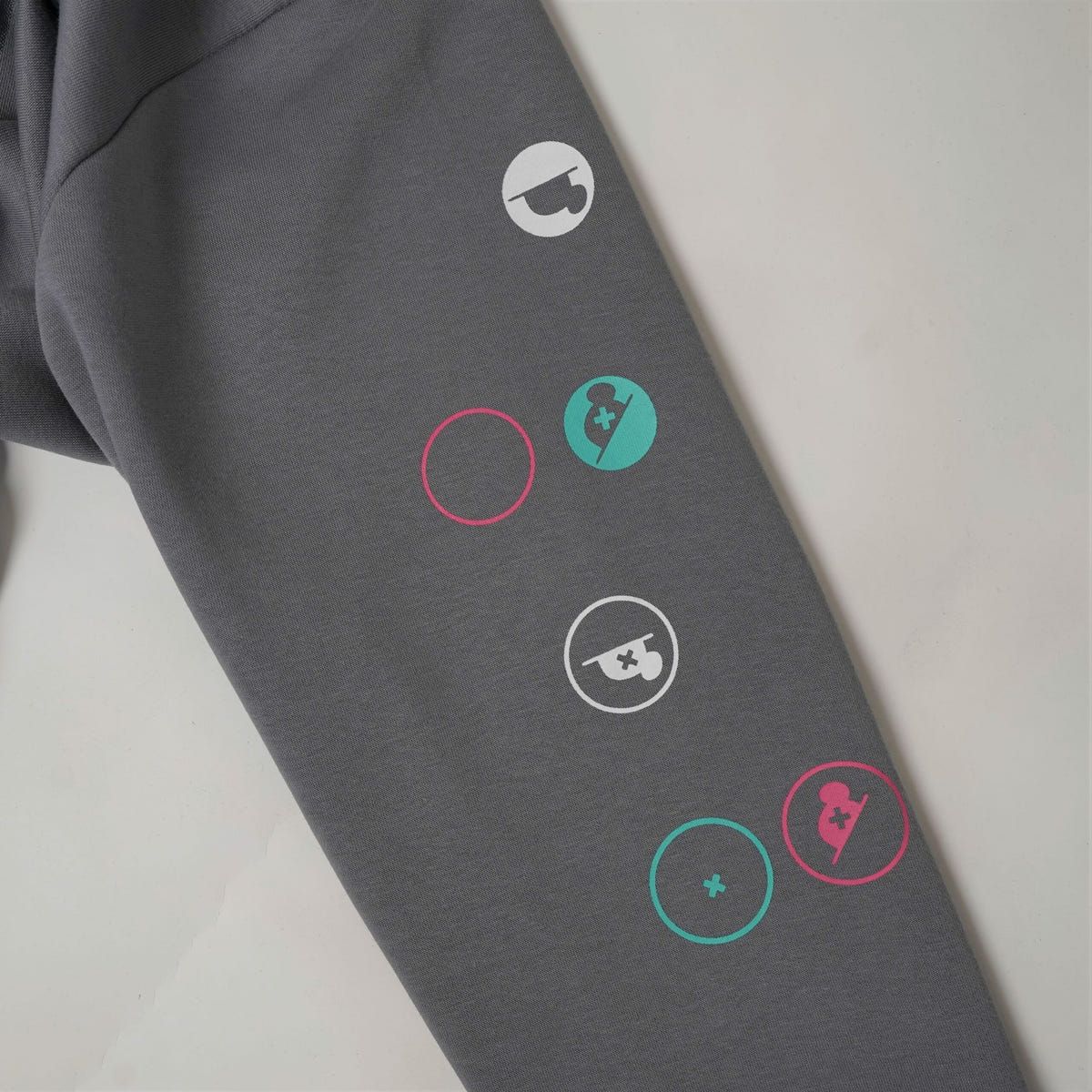 Grey Graphic Hoodie - image 4