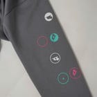 Grey Graphic Hoodie view 4